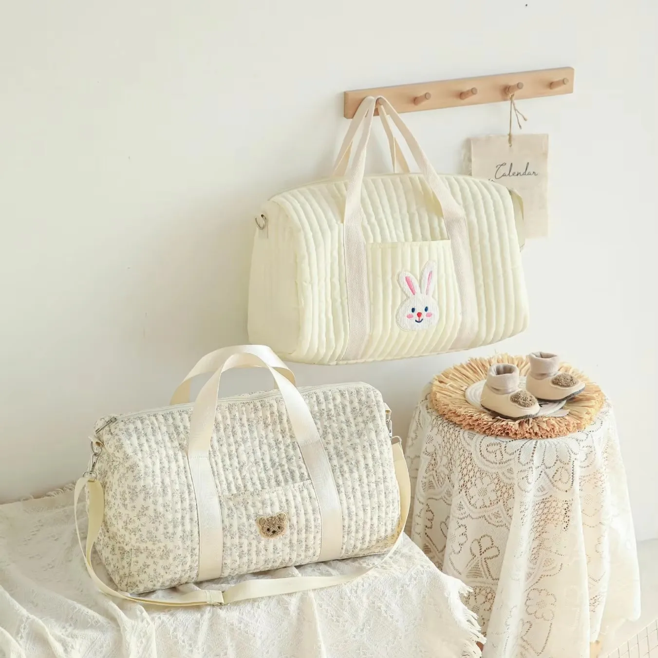 

Large Capacity Mommy Bag Stroller Hanging Bag Baby Items Organizer Travel Tote Diaper Bags Maternity Packages