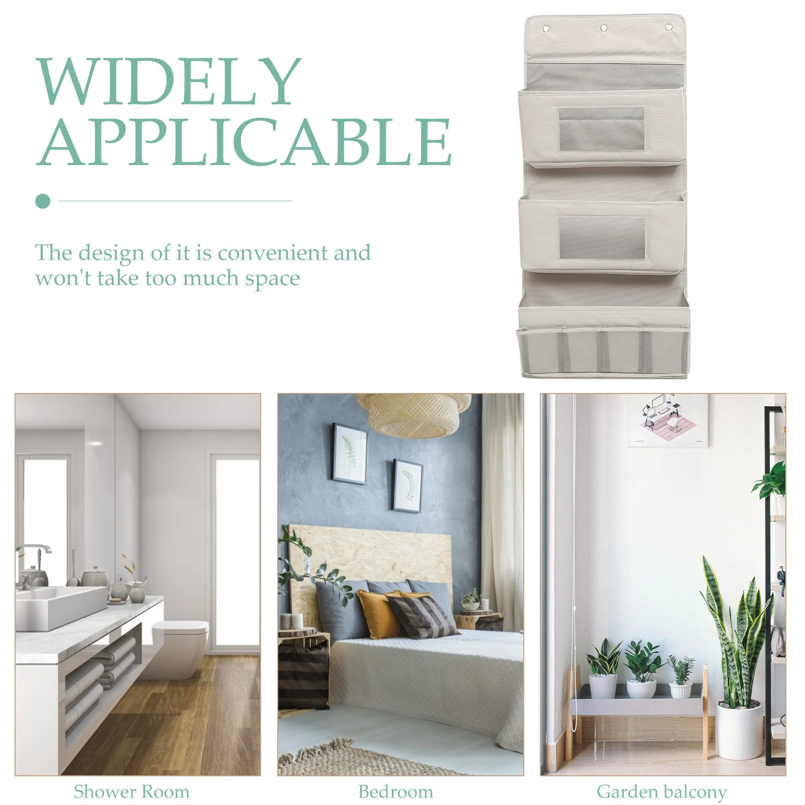 

Multi-Layer Over The Door Storage Bag Wall Hanging Organizer for Home Living Room Bedroom Sundries Door Hanging Storage