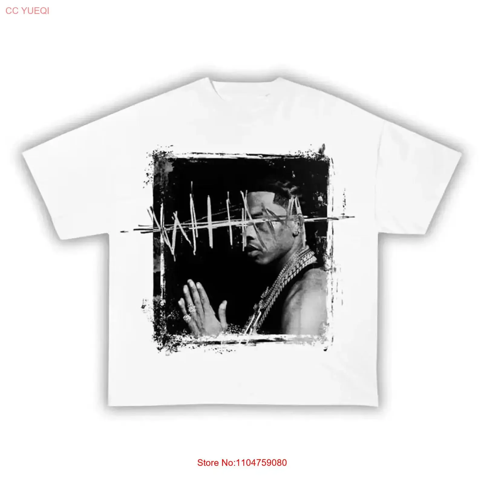 Lil Baby Wham Tour T Shirt Hip Hop vintage Washed fashion graphic Soft Versatile Stylish Casual Stretched Comfortable homme