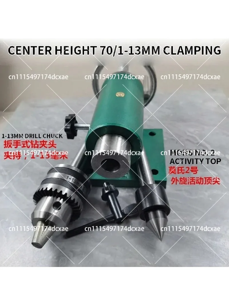 Woodworking Lathe MT2 Tailstock Telescopic Rotary Live Center for Bead Making
