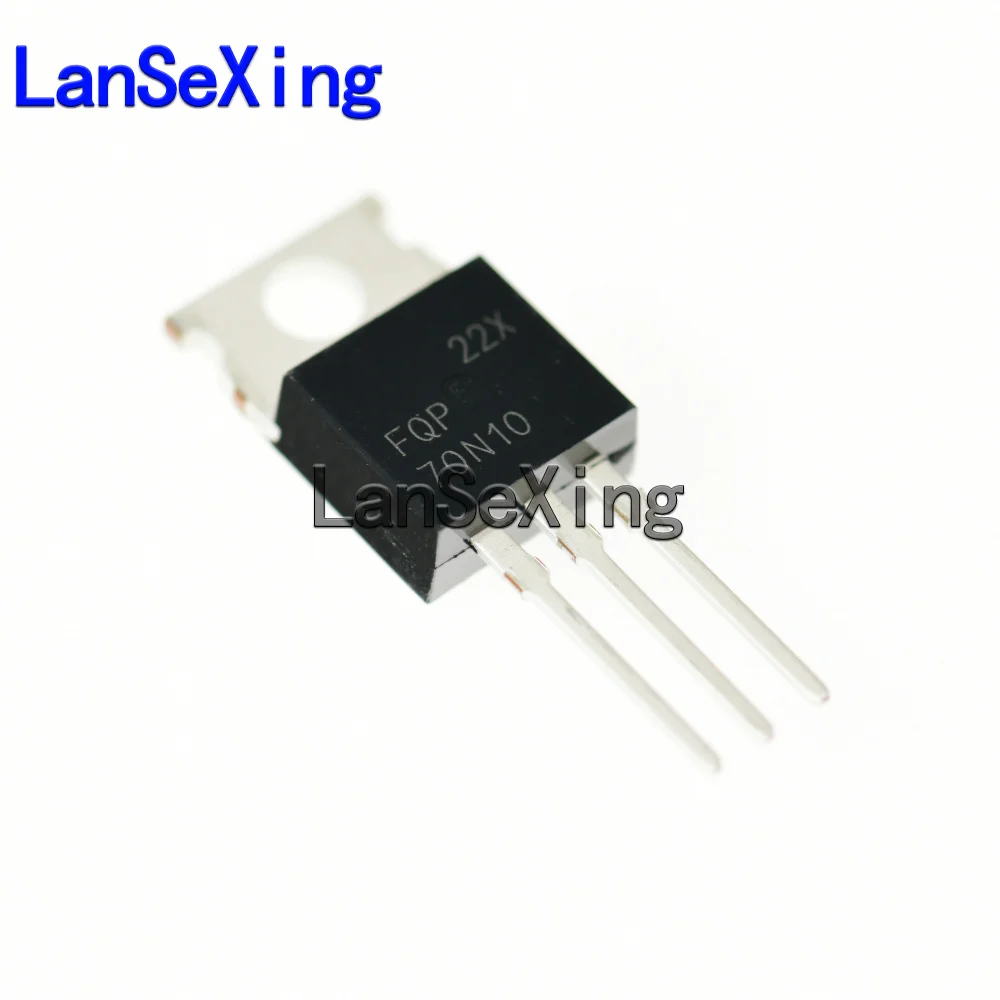 New FQP70N10 field-effect MOSFET N-channel 100V70A direct insertion transistor