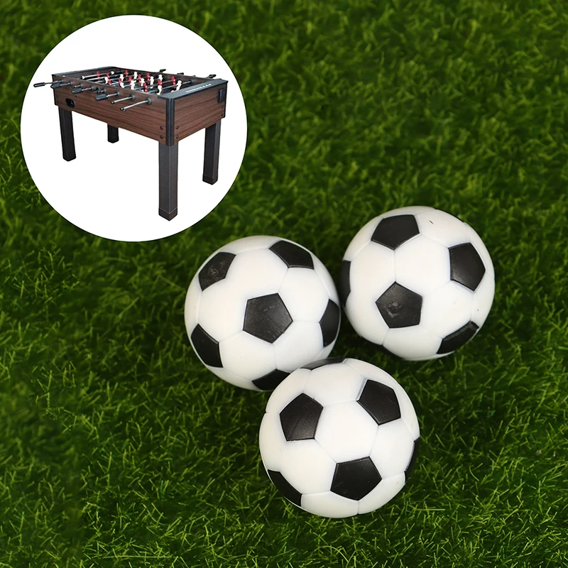 1/6pcs 32mm Tabletop Soccer Replacement Ball Parent-Child Interactive Soccer Board Game Accessories Foosball Table Balls