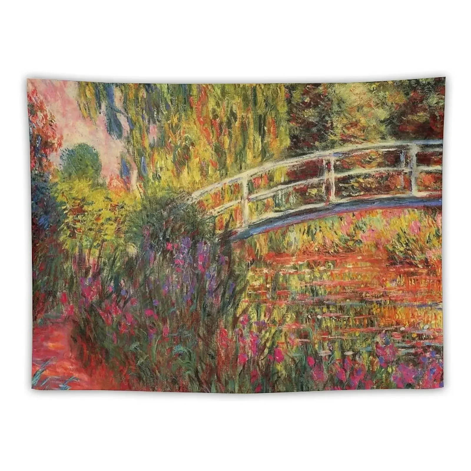 

HD. Water Lily Pond, by Claude Monet. HIGH DEFINITION Tapestry Room Decorator Funny Tapestry