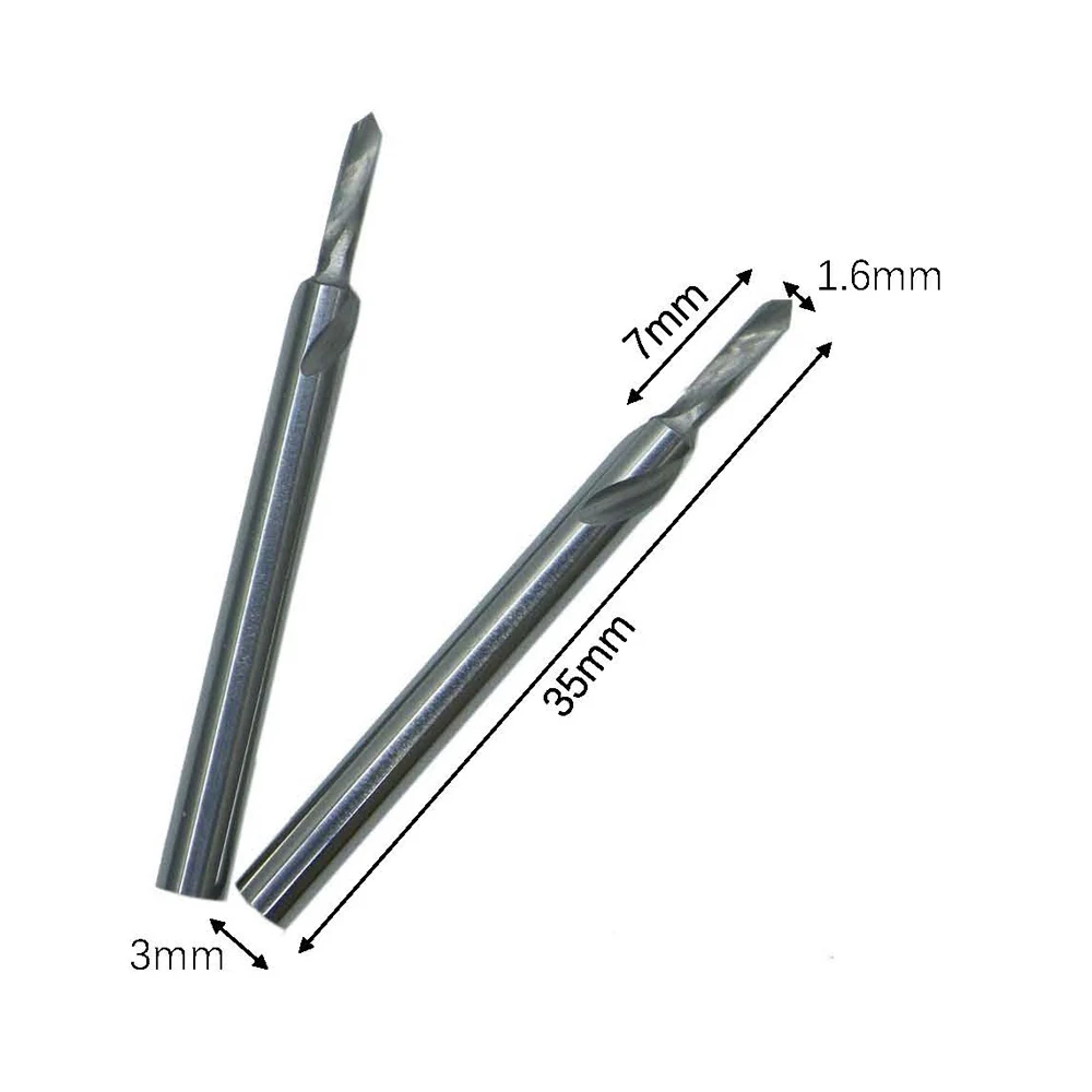 Dental lab Pindex Tungsten steel drill  Carbide Drill Burs  35/3/1.6mm