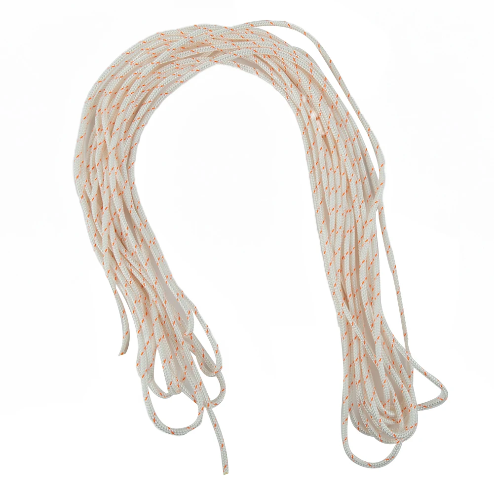 Lawn Mower Parts Starter Pull Rope Replacement Ropes 10m*3.5mm High Quality Power Tools Parts Recoil Starter Pull Rope
