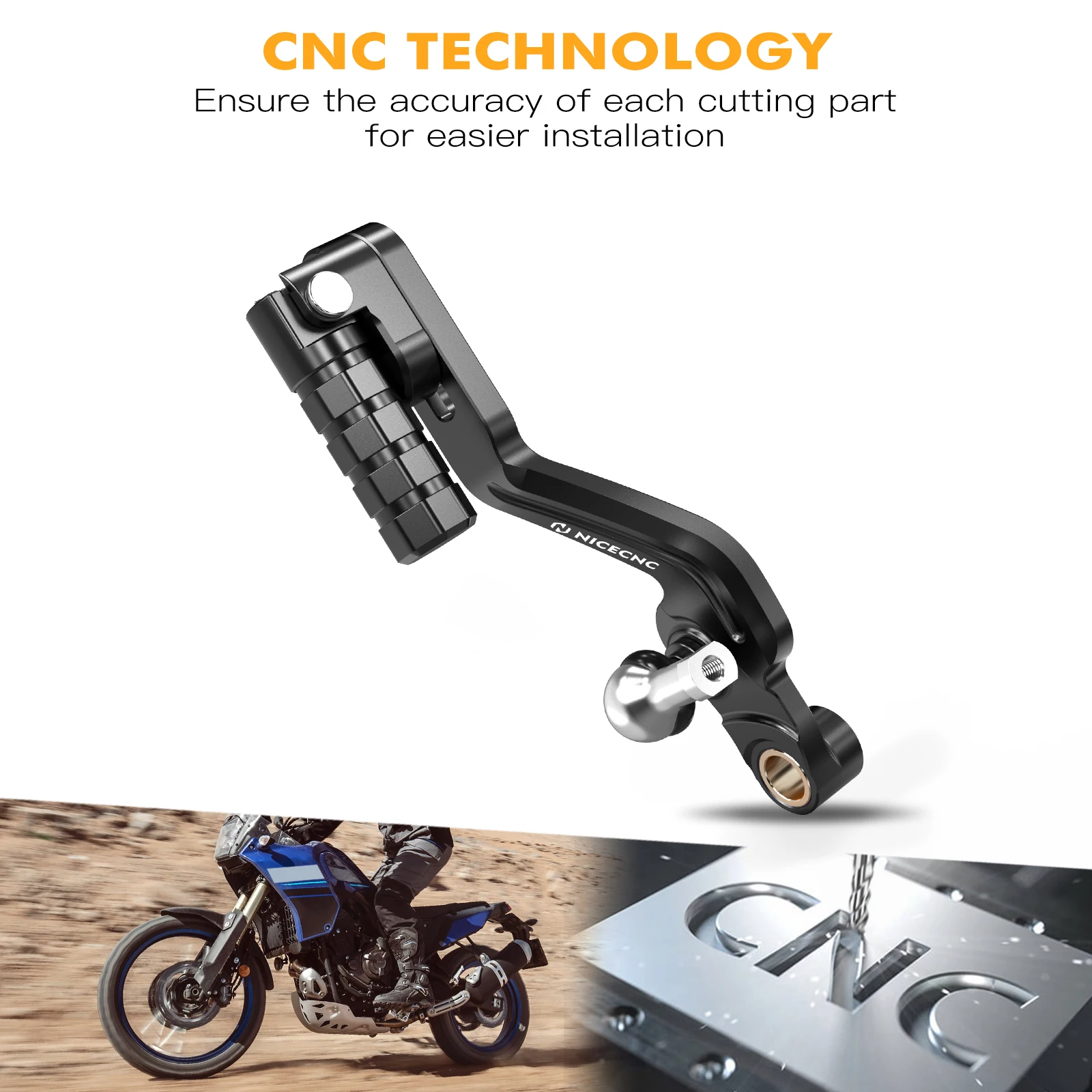 For 2019-2024 Yamaha Tenere 700 XTZ 700 Motorcycle Gear Shift Lever Tenere700 T700 Rally Edition 2020 2021 2022 2023 2024 - Image 4