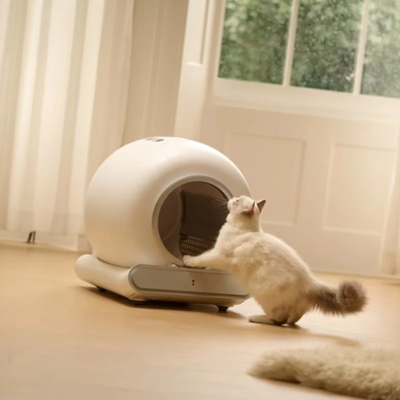 

Умный автоматический туалет для кошек с функцией самоочистки и возможностью нанесения логотипа