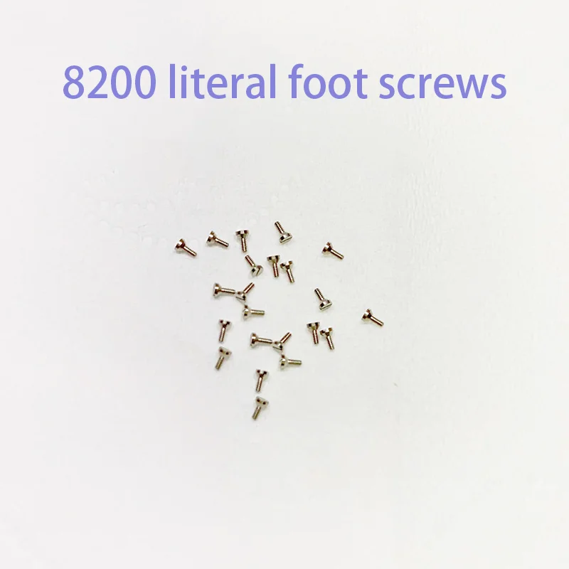 Watch Accessories Literal Foot Screws Suitable for 8200 Movement Brand New Watch Repair Parts Lock Face Screws Face Dial Screws