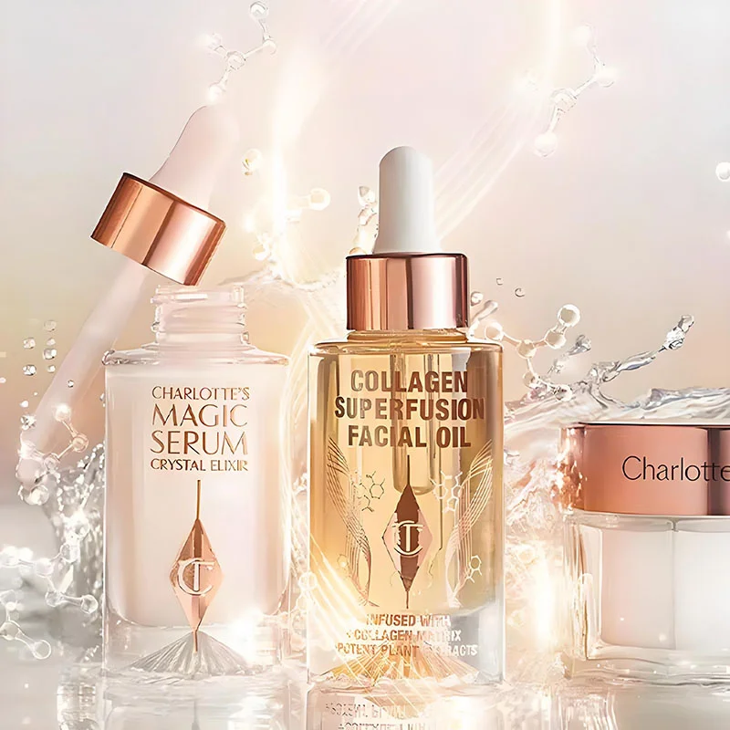 

Новая эссенция для лица Charlotte Tilbury Magic Diamond Light Crystal Essence Collagen Superconducting: увлажняющая, подтягивающая кожу, с коллагеном.