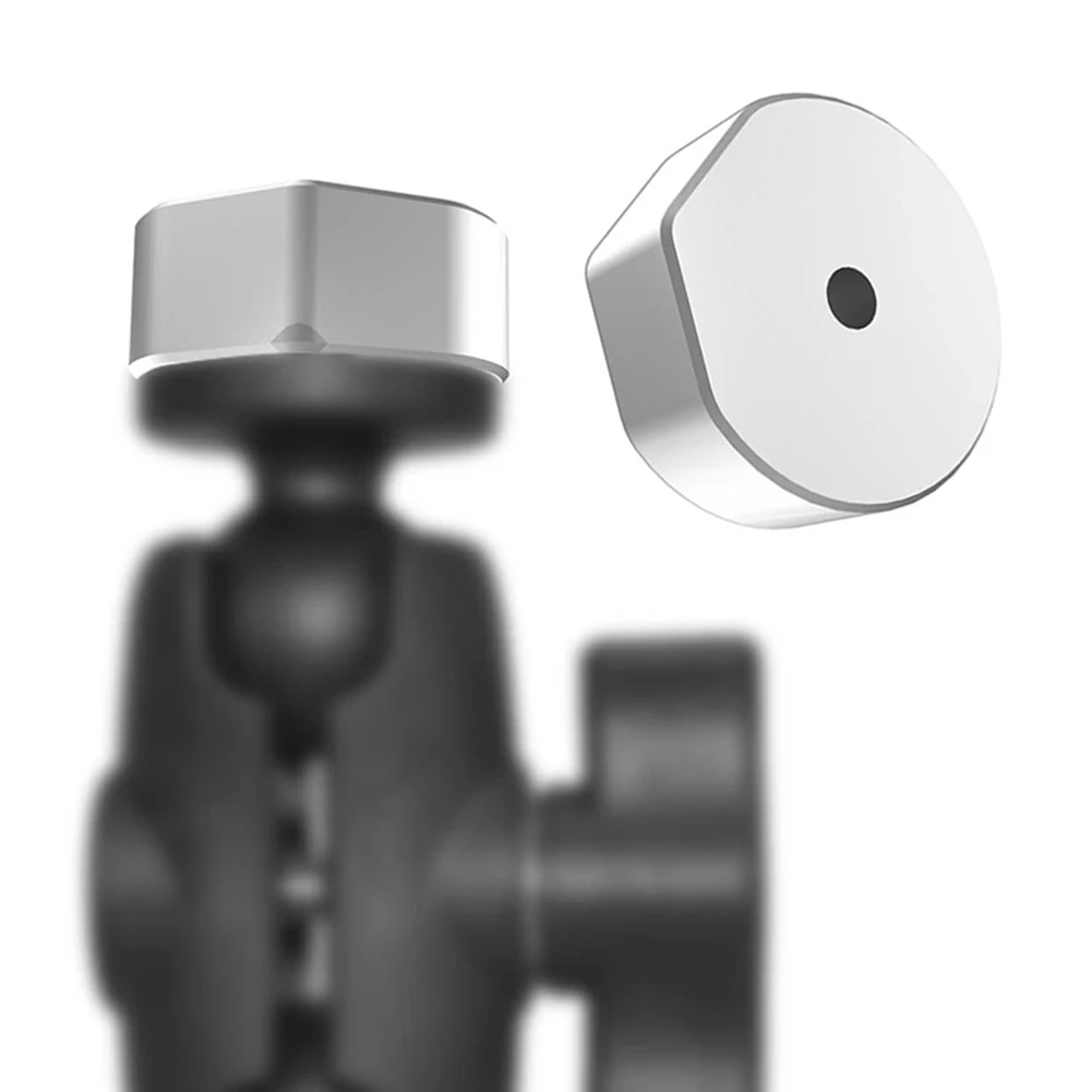 For StarLink Mini 1/4 Screw Round Mount Adapter Aluminum Alloy Ethernet Satellite Bracket Adapter for StarLink Mini Connector