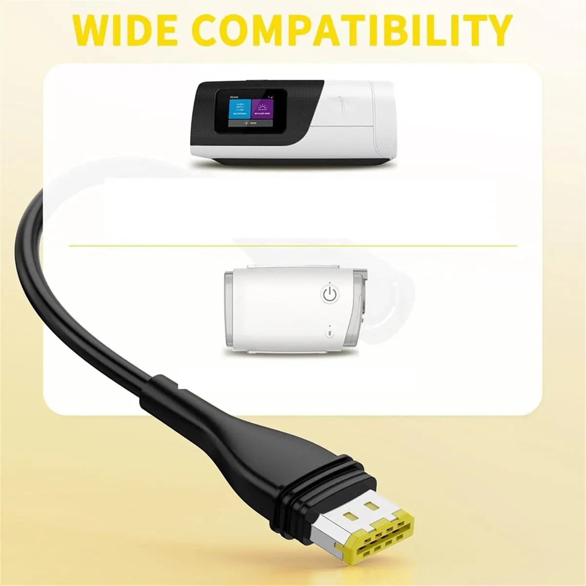BHBL DC Converter for Airsense 10 to AirSense 11 Machine Charger Cord,for Airsense 10/11 Power Cord