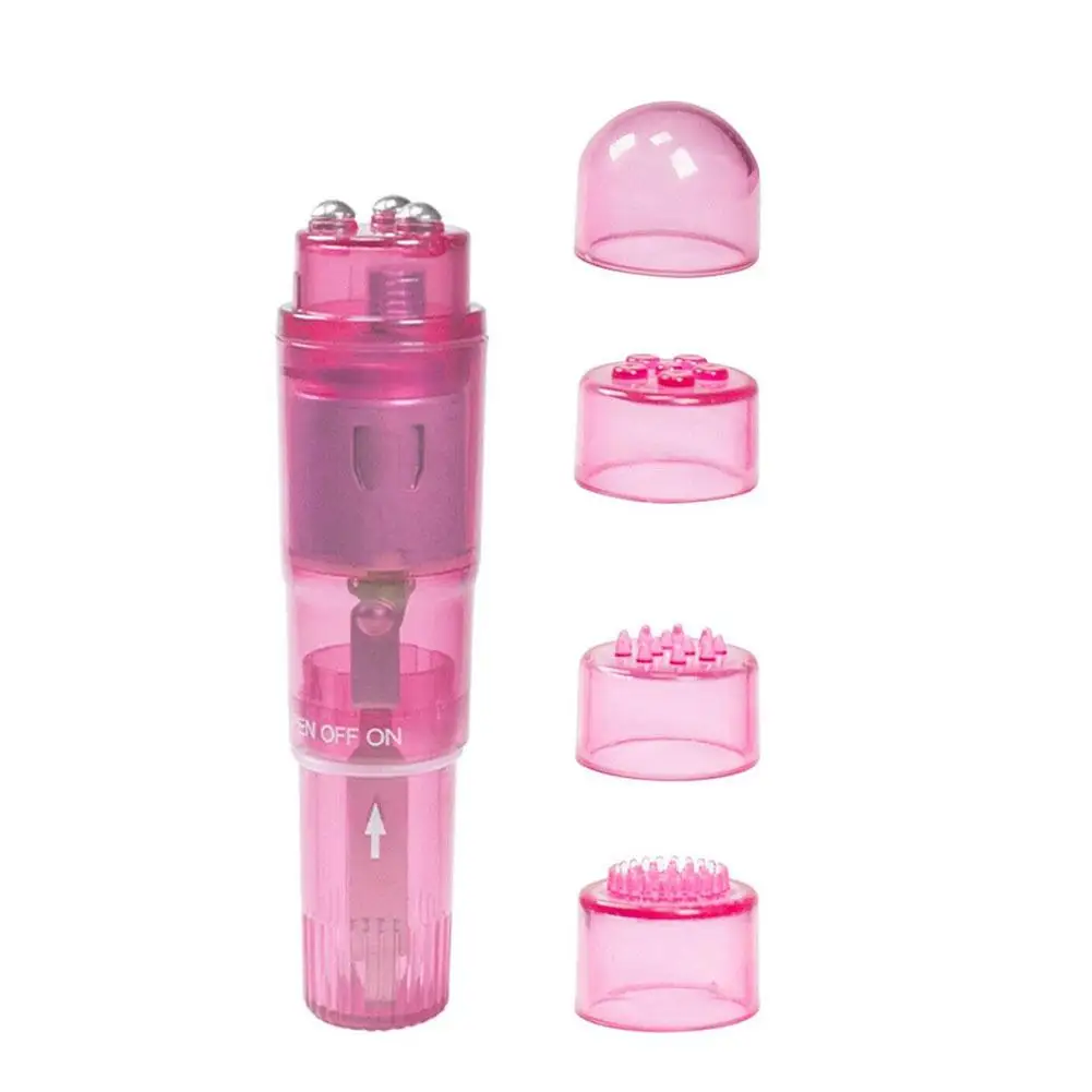 1PCS Three Colors Mini Vibration Massager Pocket Personal Electrical Body Hand Tools Full Held S3X3 Q2H7 - Image 3