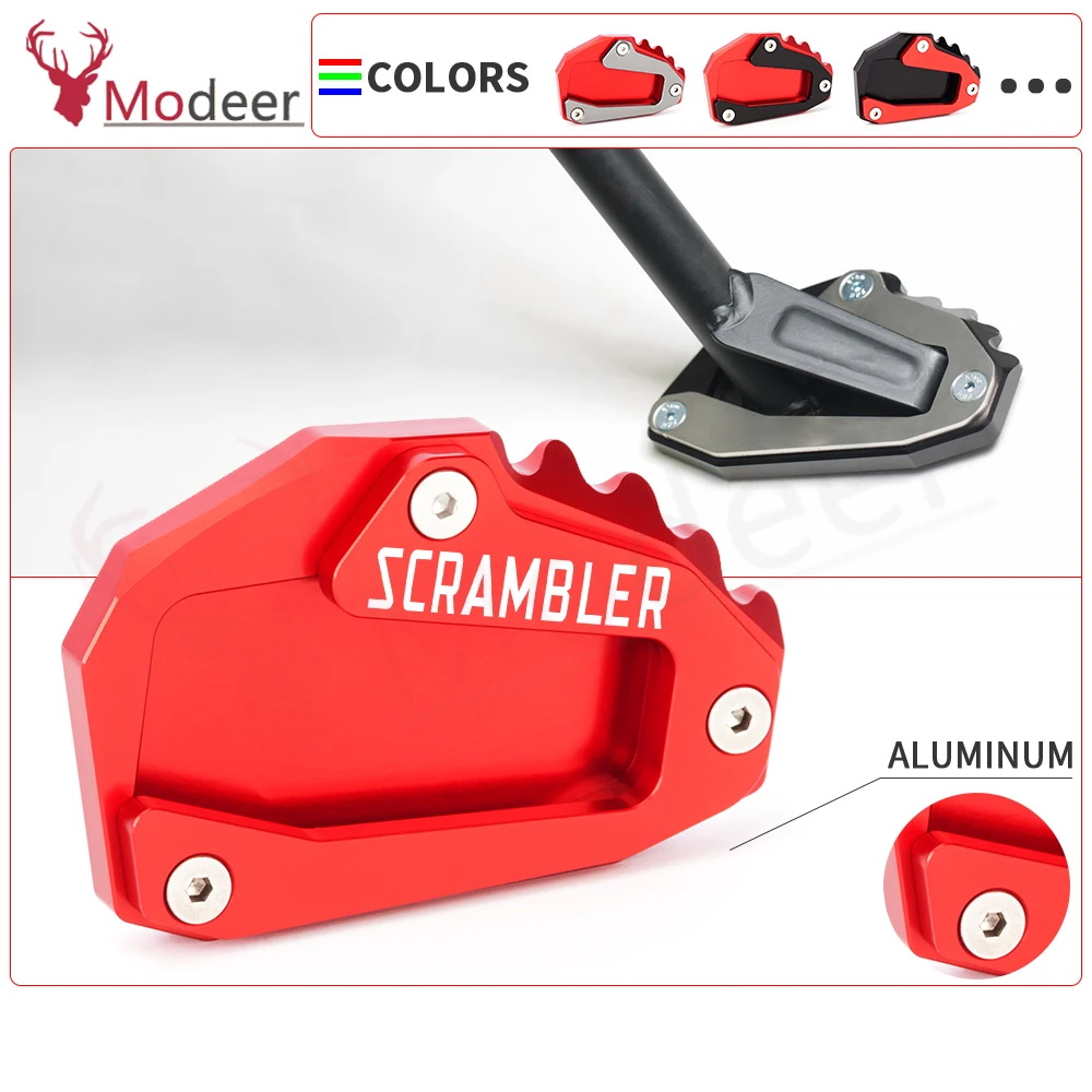 

For Ducati Scrambler 1100 / Sport /Special /1100 Pro aluminum alloy motorcycle side support pad increase plate support extension