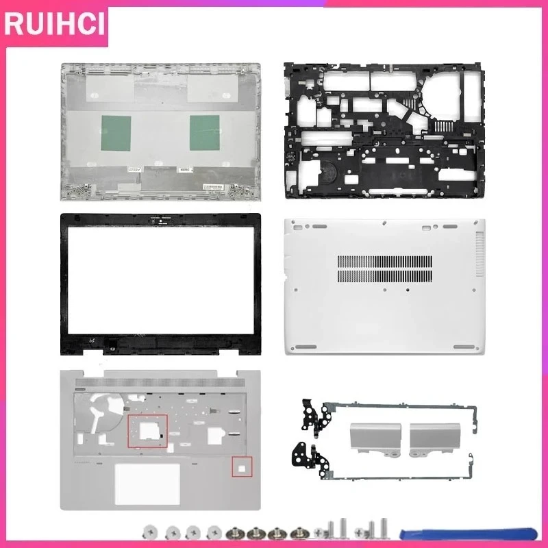 Repalce Cover New For HP ProBook 640 G5 G4 LCD Back Cover Front Bezel Hinges Palmrst Bottom Case Touchpad Top Housing L09526-001