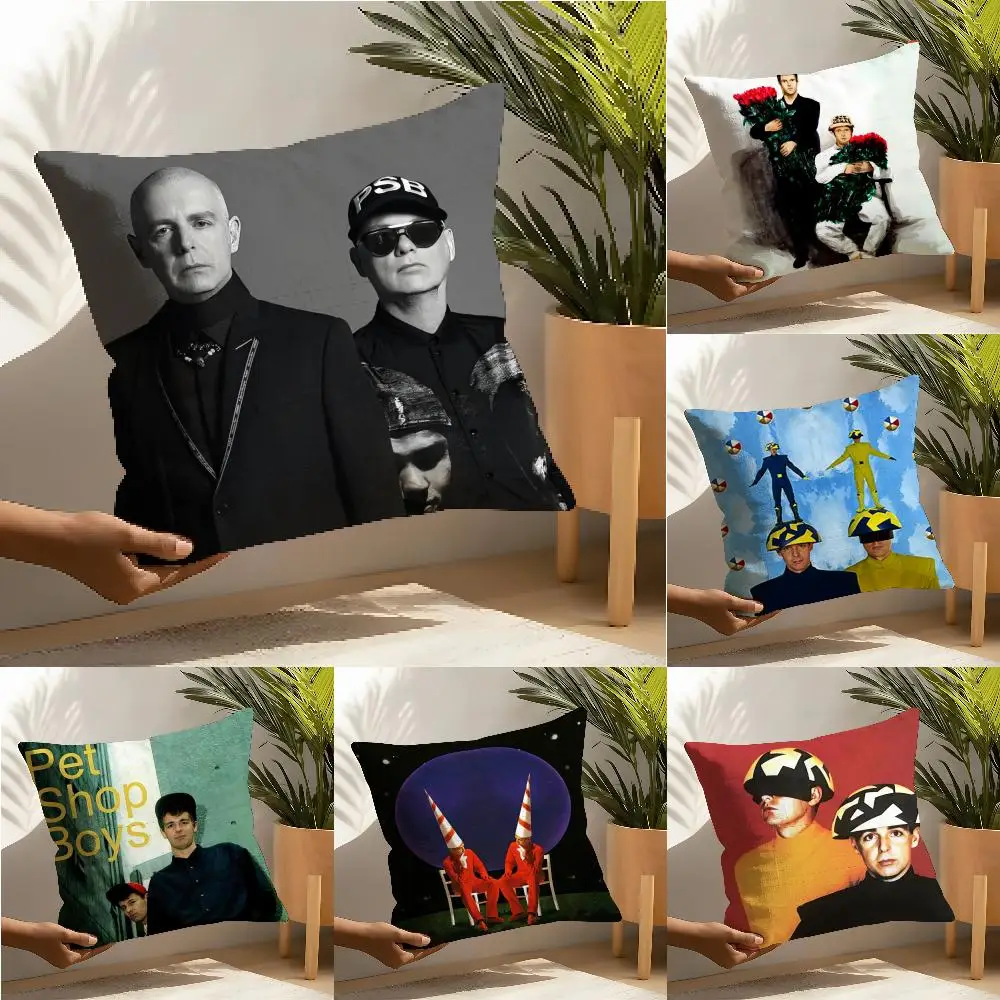 

Synthesizer pop Music P-Pet Shop Boys Pillow Case linen pillow case sofa home decor cushion cover cushion cove