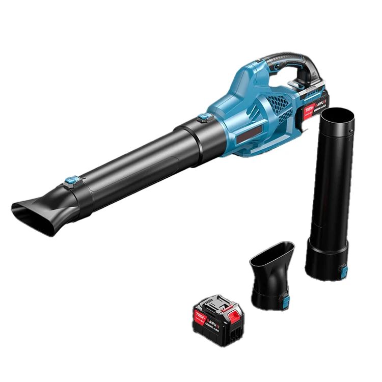 

Portable Cordless Blower Multi-Power Handheld Electric Battery Operated for Leaf Ground Dust Snow Removal Grade DIY Made Plastic