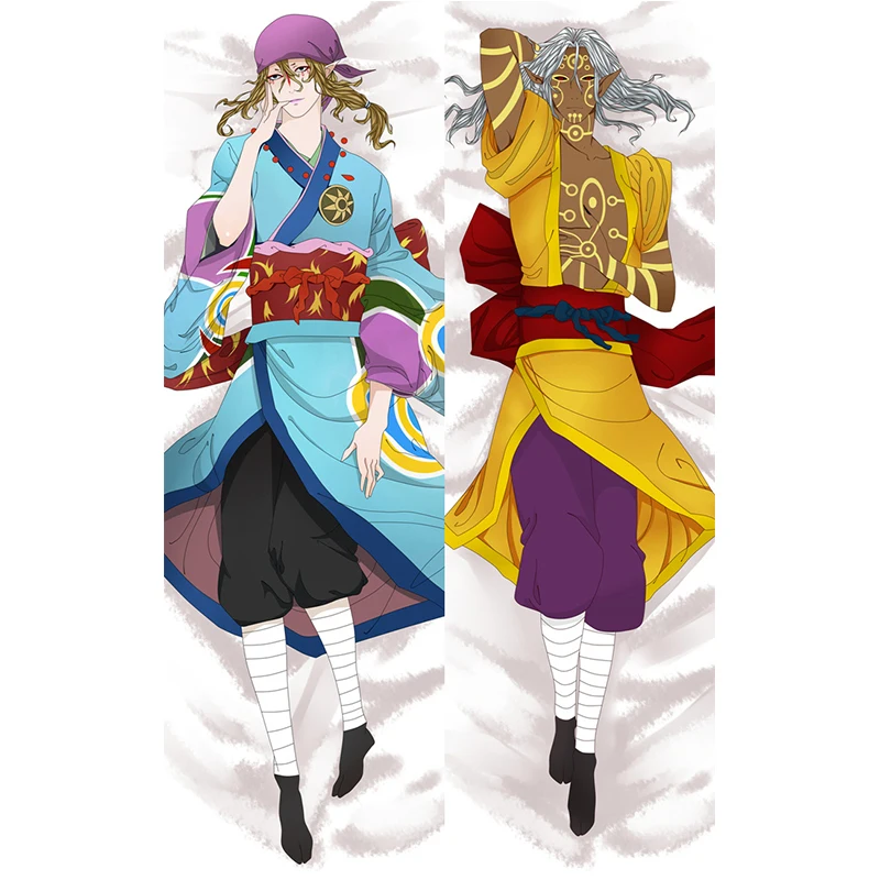 Anime Mononoke Dakimakura Kusuriuri Pillow Cover Cosplay Medicine Seller (exorcist) Characters Long Life Size Body Pillowcase