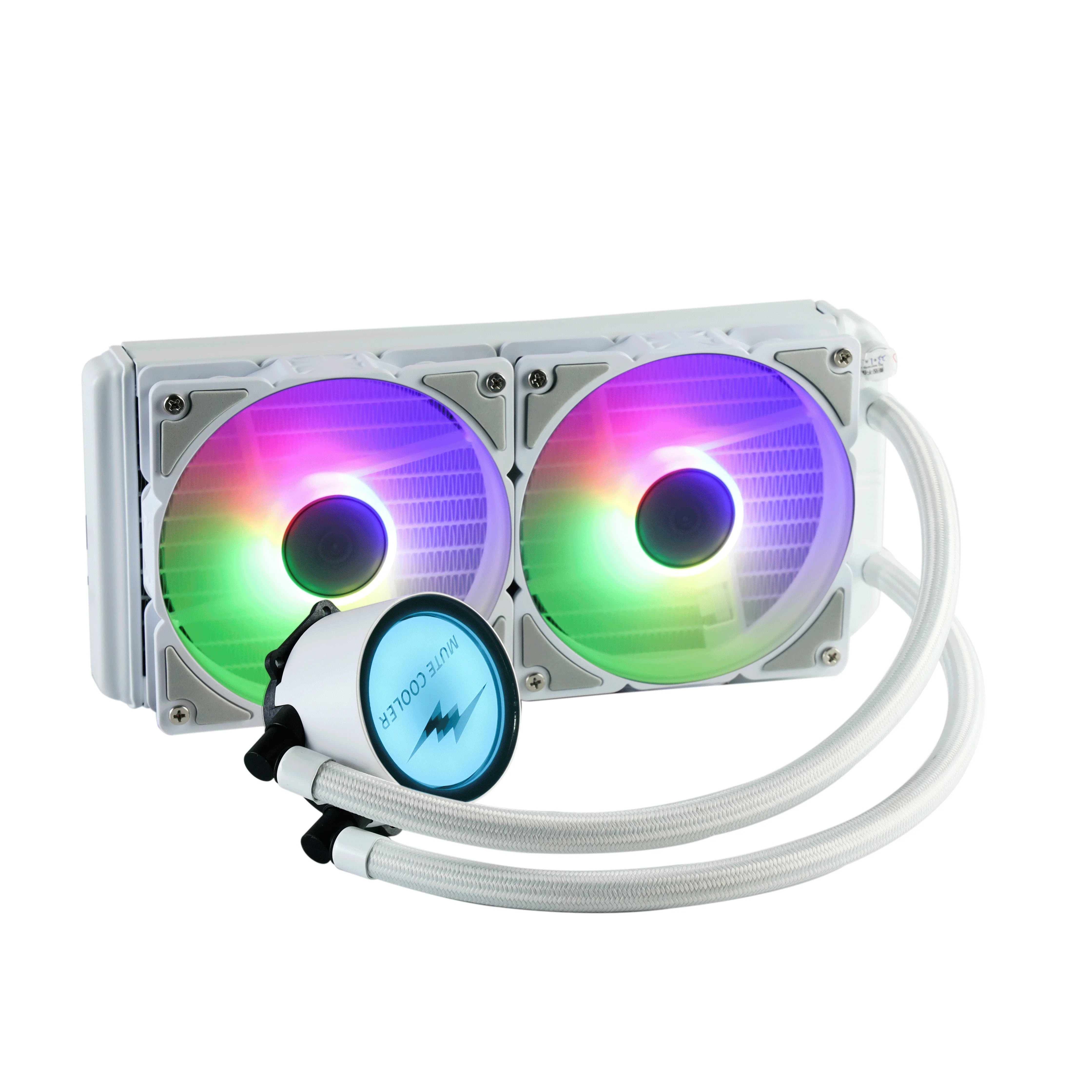 Top Selling Liquid Cooler ARGB Cooling Fan with LED CPU Water Cooling for Gaming Computer Case 120mm 240mm 360mm