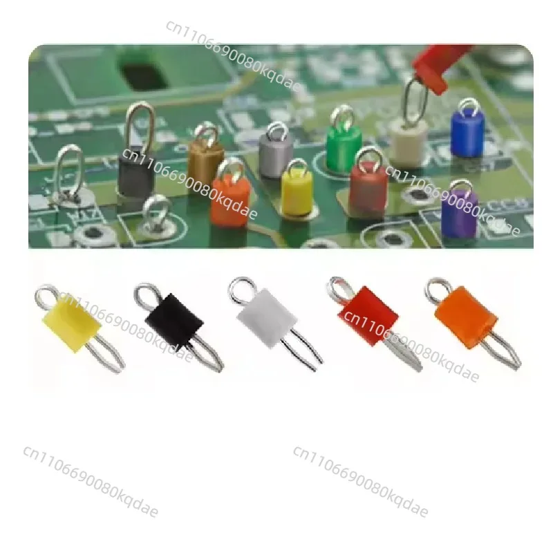 PCB Circuit Board Test Terminal High Temp Flame Retardant Test Point Probe Connection Pin