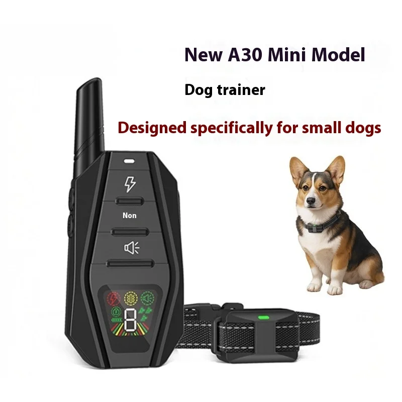 

Мини-ошейник для дрессировки собак для маленьких собак, устройство против коров, перезаряжаемый вибрационный звук, нешоковый дистанционный тренажер, легкий вес