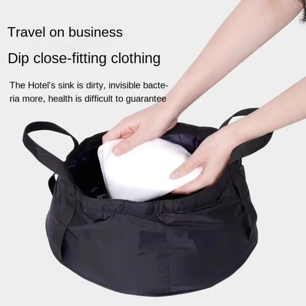 

Waterproof Folding Water Basin Large Capacity Collapsible Portable Wash Basin Reusable Lightweight Foldable Washbasin Basket