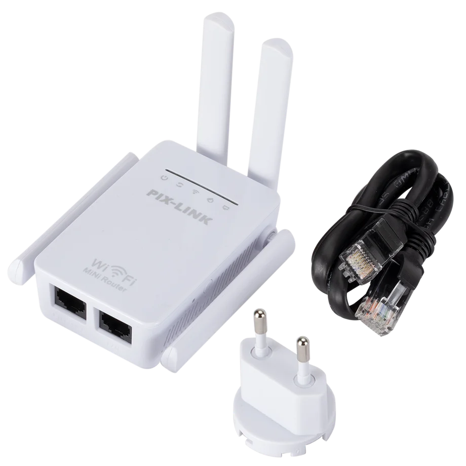 PzzPss Wireless Wifi Repeater Wifi Range Extender 300Mbps Network Wi fi Amplifier Signal Booster Repetidor Wifi Access Point