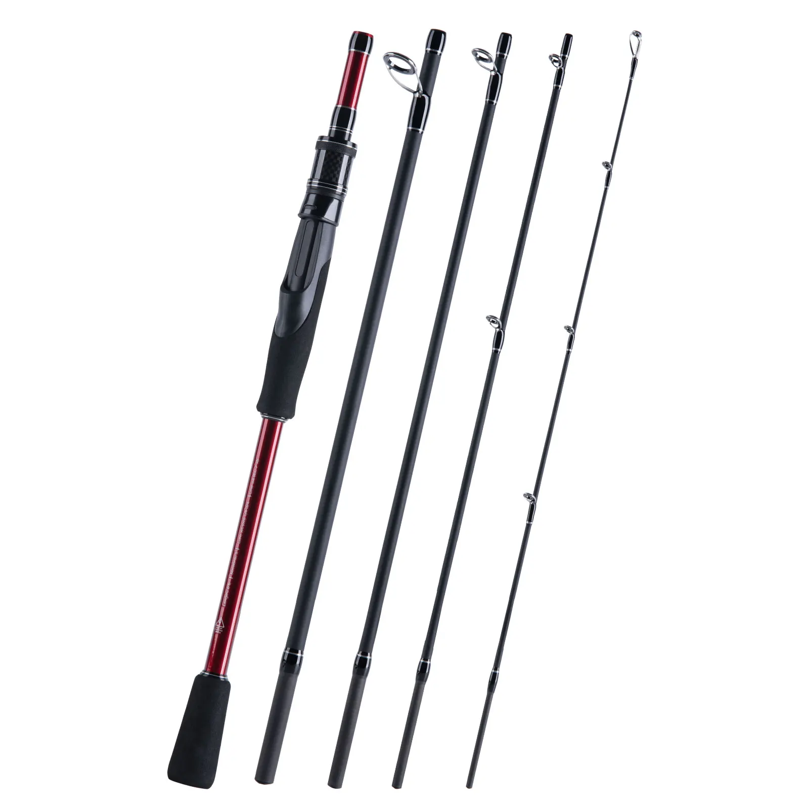 

Goture MIRACLE Spinning Fishing Rod 6 Sections 2.1m 2.4m 2.7m 24T Carbon Cloth Ligthweight Durable Fishing Rod Outdoor Equipment