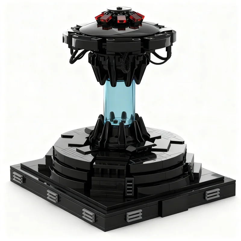 592pcs MOC Star Battle UCS Vader S Bacta Tank Veniamin Strelnik Model Building Blocks Construction Toys Christmas Gifts Kids