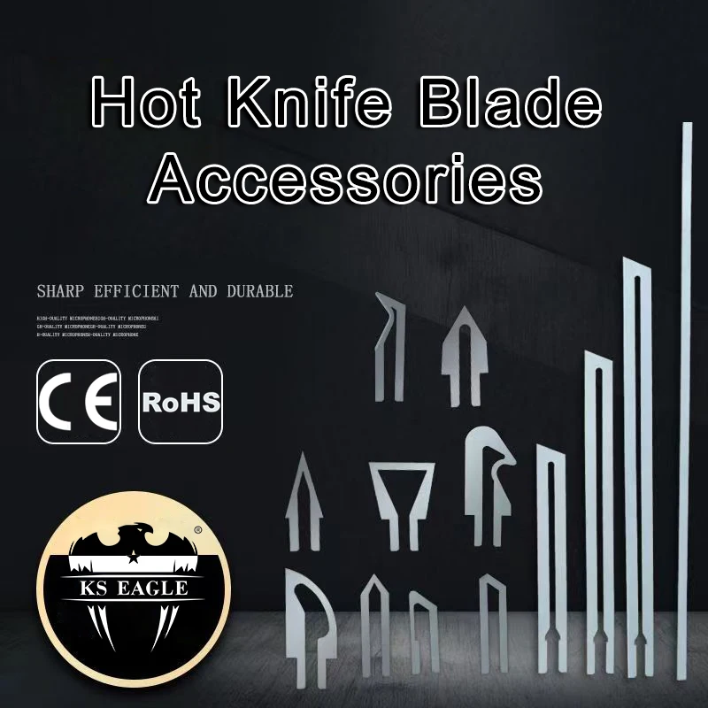 Electric Heating Knife Spare Blade For Foam Cutter Hot Knife Blade Accessories Thermal Knife Blade Nickel-Chromium Alloy Blades