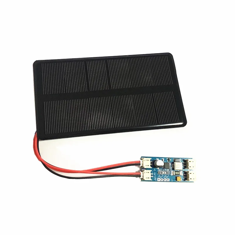 Mini 6V 210MA 1,25W Monokristallines Silizium-Solarpanel mit Solarladegerät CN3065 für Handy-Aufladung