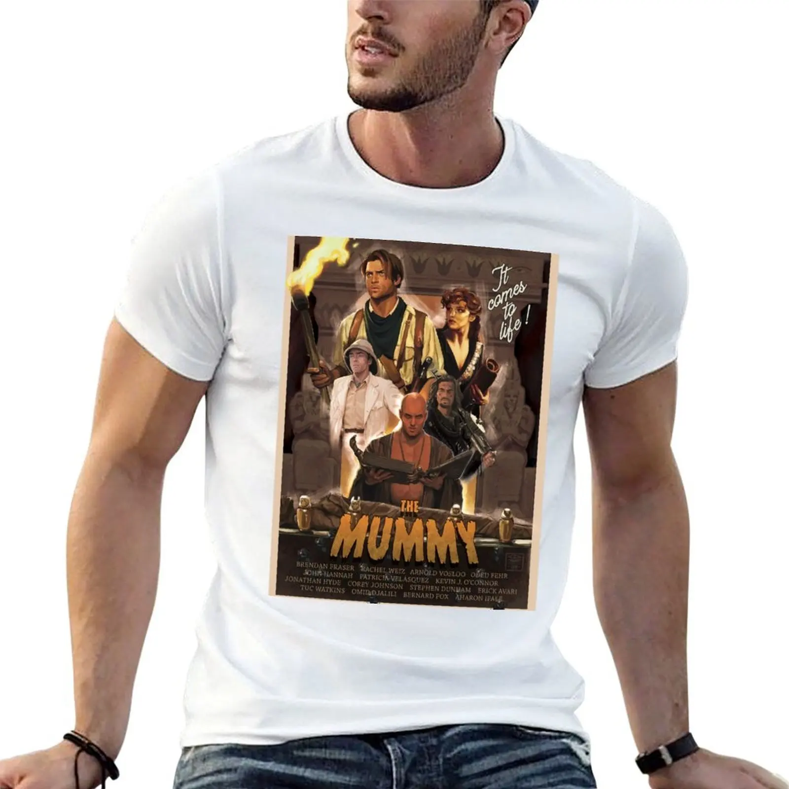 

vintage poster T-Shirt man t shirt cotton t shirt man designer T-Shirt