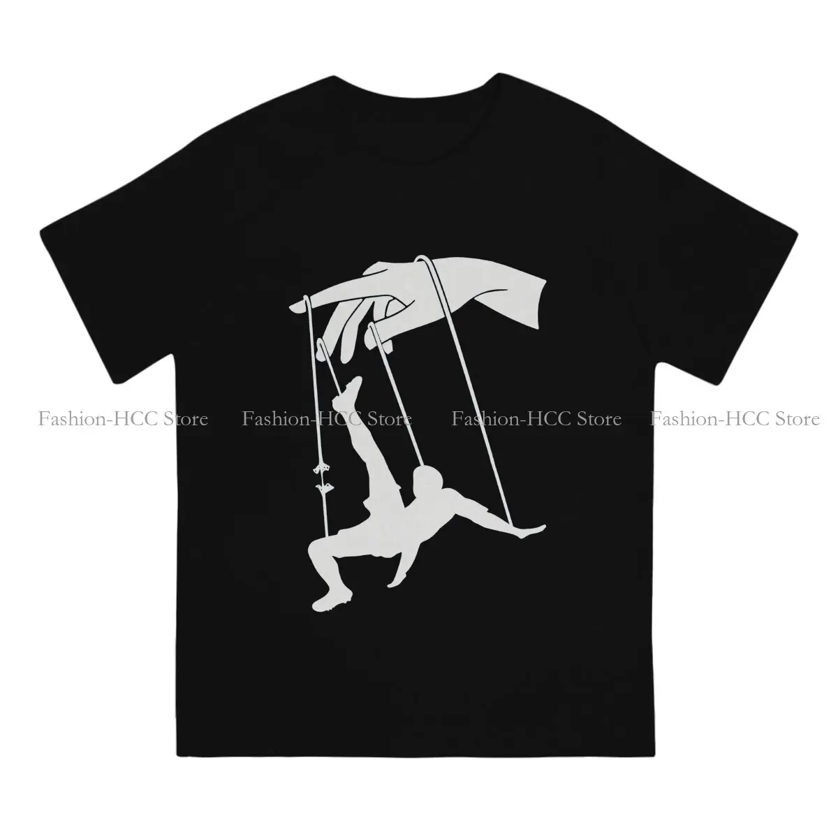 String Puppet Polyester TShirts Funny Relationship Personalize Homme T Shirt Hipster Tops