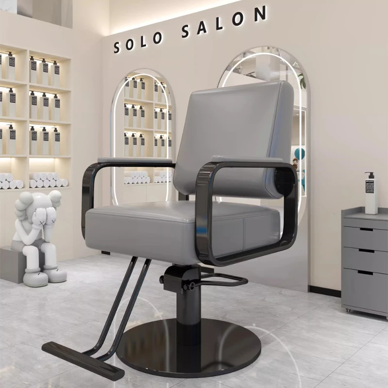 High-end Barber Chairs Lifting Equipment Barber Chairs Specifically Salons Commercial Furniture Sedia Da Barbiere ZY40LFY