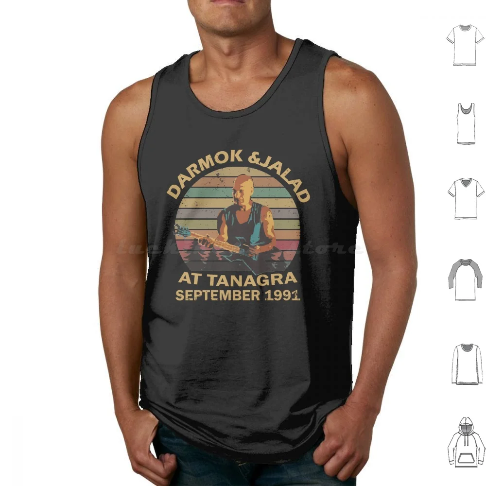 Darmok And Jalad At Tanagra Tank Tops Vest Sleeveless Darmok And Jalad Darmok Jalad Nerdy Nerd Geek Geeky Sci Fi Band Music