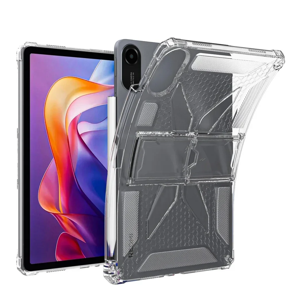 

Case For Xiaomi Redmi Pad 2 2025 11 inch with Pencil Holder Air-bags Protection Capa Funda For Redmi Pad2 11" Cover