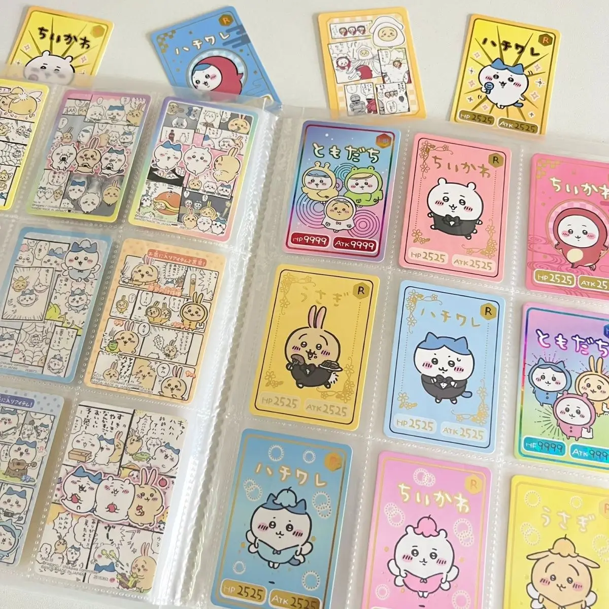 Yoshi kawaii food and play cards chiikawa Usagi Kohachi Yoshi 3 inch small card collection nikkoku card collection