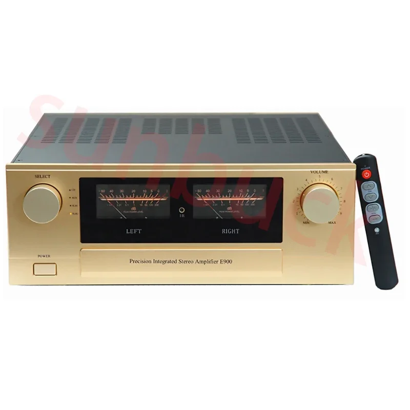 SUNBUCK E900 FET Circuit Remote Control XLR Balanced Power Amplifier 600W 2.0 Stereo HiFi Power Amplifier Audio