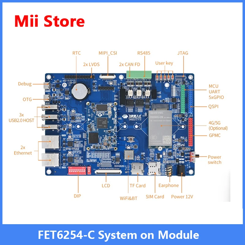 

FET6254-C System on Module(OK6254-C)