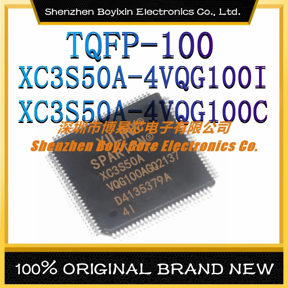 

XC3S50A-4VQG100I XC3S50A-4VQG100C Package: TQFP-100