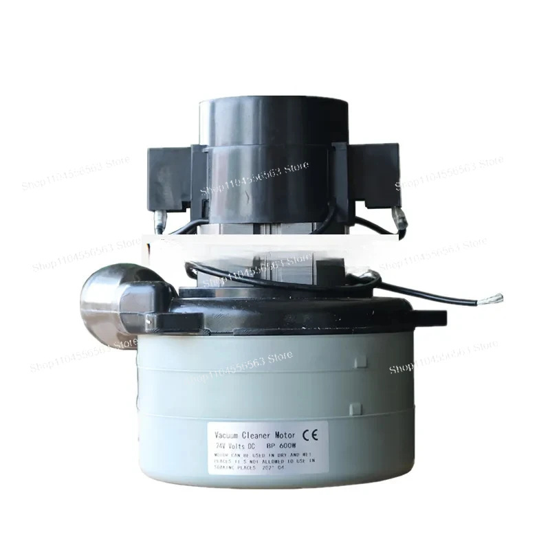 24V Three-Stage Brushless DC High Vacuum Fan for Floor Cleaner, Feeding Machine and Dust Removal System