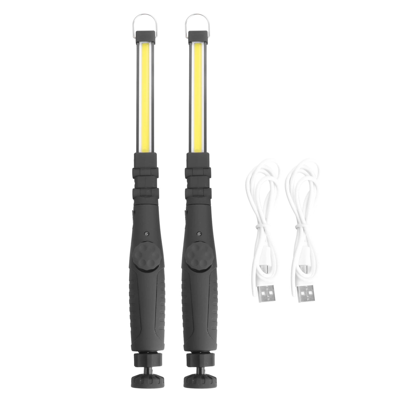 

Rechargeable LED Work Light 700 Lumens COB Work Lights Magnetic Work Light with Power Capacity Indicator and USB Cable