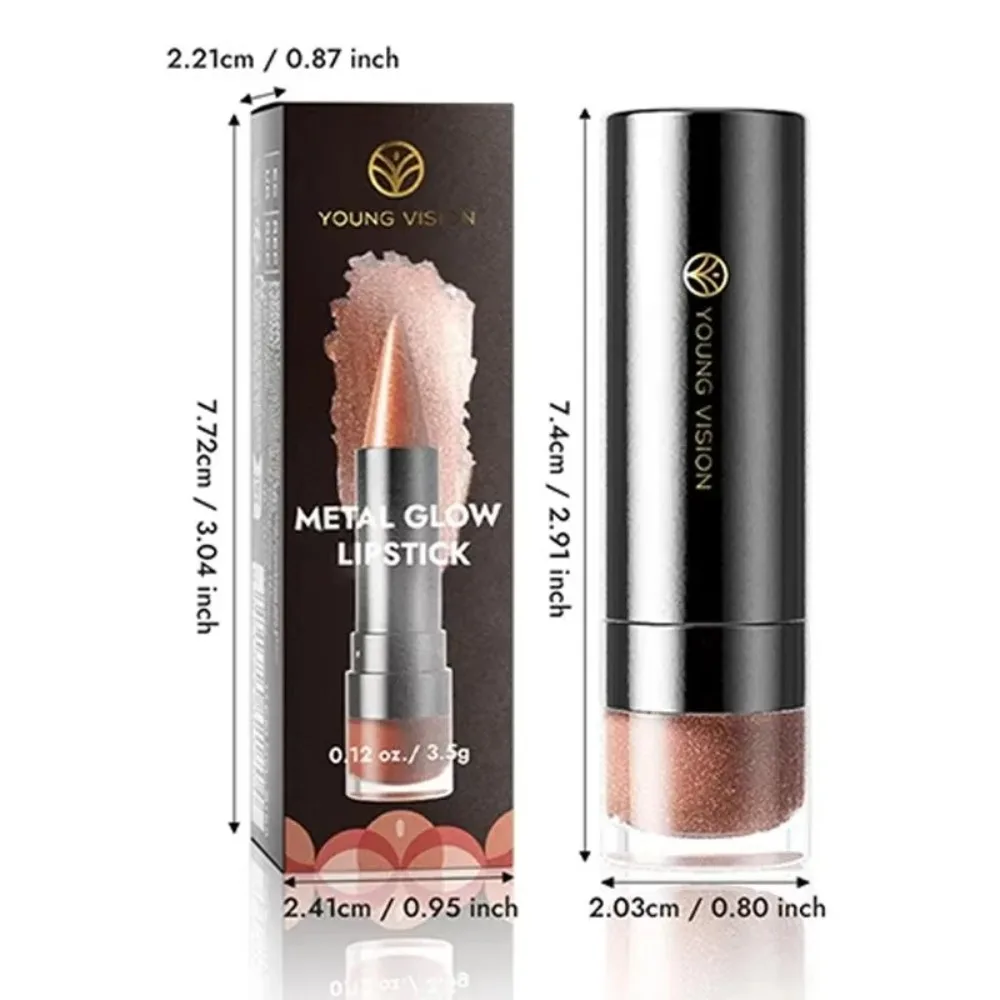 Penna per labbra affusolata a 6 colori Matita per labbra colorata a lunga durata perlescente Penna per eyeliner ombretto baco da seta facile da colorare