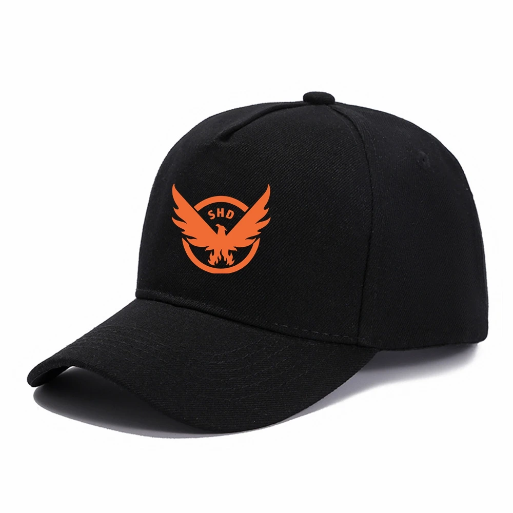 Tom Clancy\'s The Division SHD Baseball Cap The Strategic Homeland Logo Xbox Hip Hop Hats Caps Travel Outdoor Sun Hats