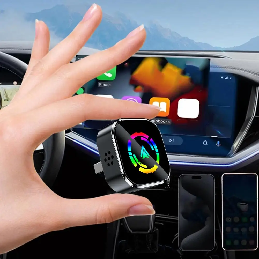 صندوق ربط السيارة إلى السيارة 2 في 1 سيارة ذكية لاسلكية محول محمول USB توصيل الملحقات الذكية G6K9 #5