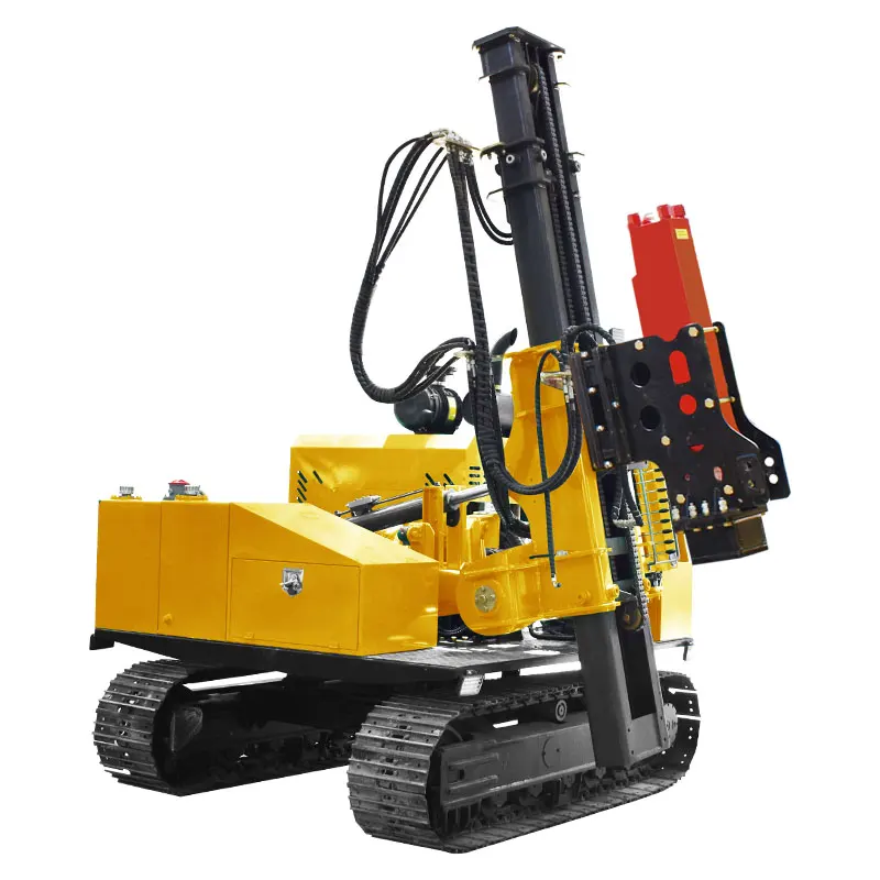 ขาย Pile Driver Solar Station Construction Pile Foundation Screw Piling Hamming Machine