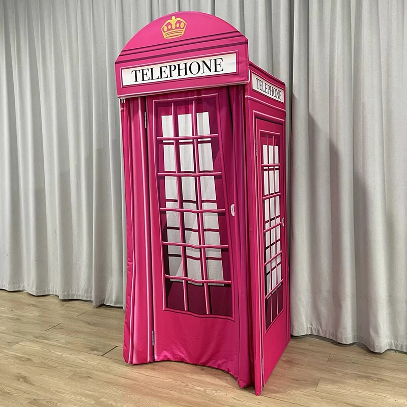 3D Phone Booth Photo Booth Backdrop Stand for Baby Birthday, Wedding Party Decoration, Balloon Decoration Chiara Arch Wall