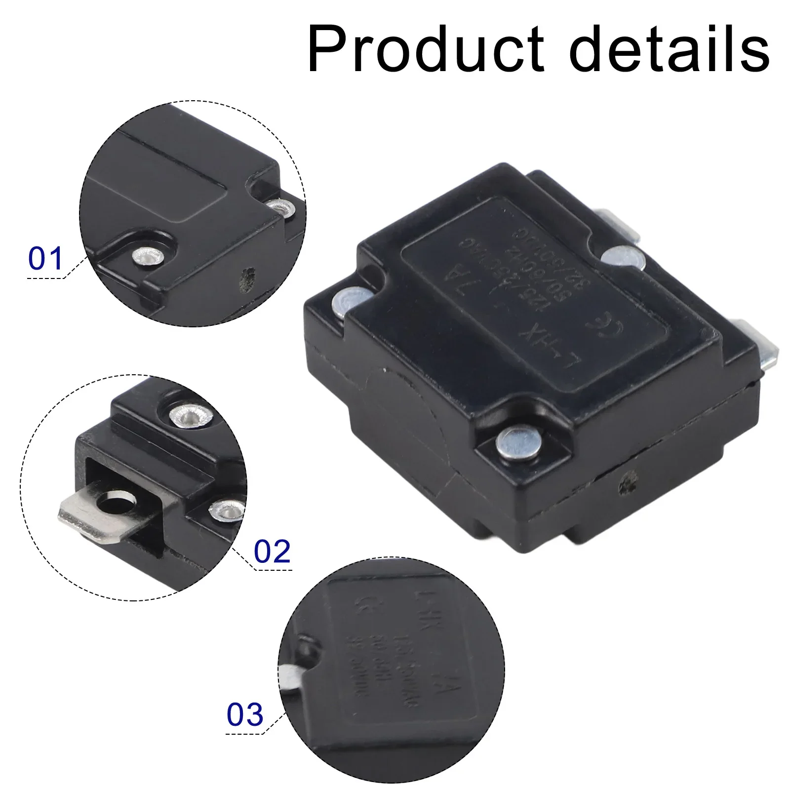 Resettable Overcurrent Relay For Small And Remote Control Peripherals - Designed For 14+ Age Group Electric Vehicles