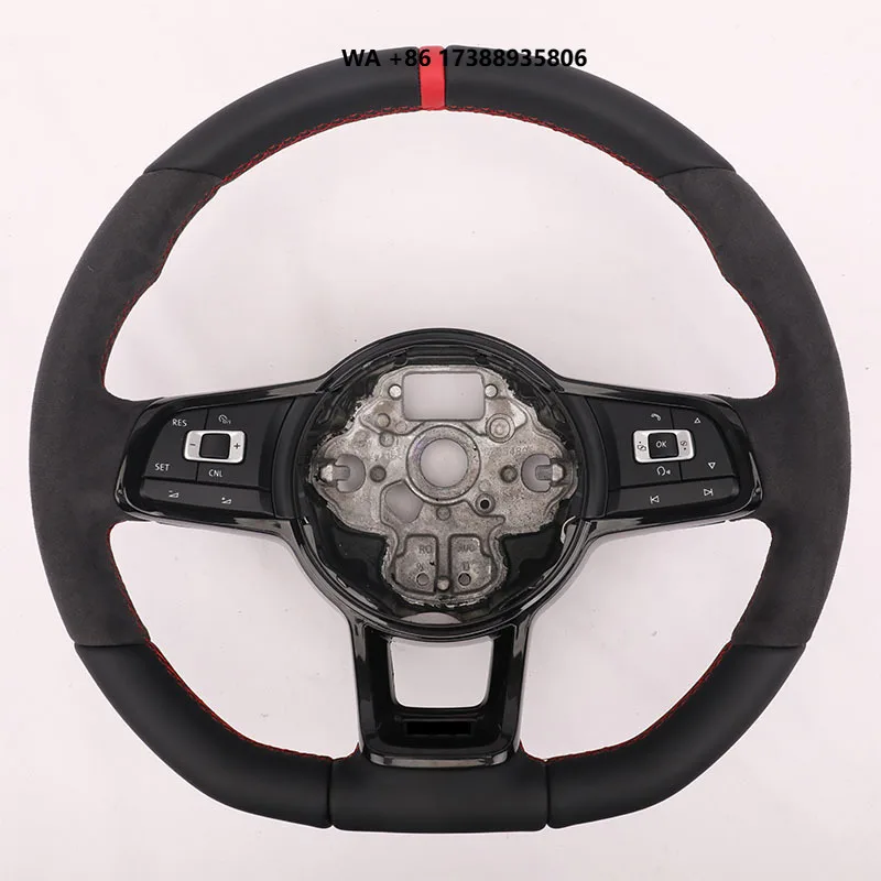 Customized Carbon Fiber Steering Wheel For Golf R Polo GTI Direct Replacement Upgrade