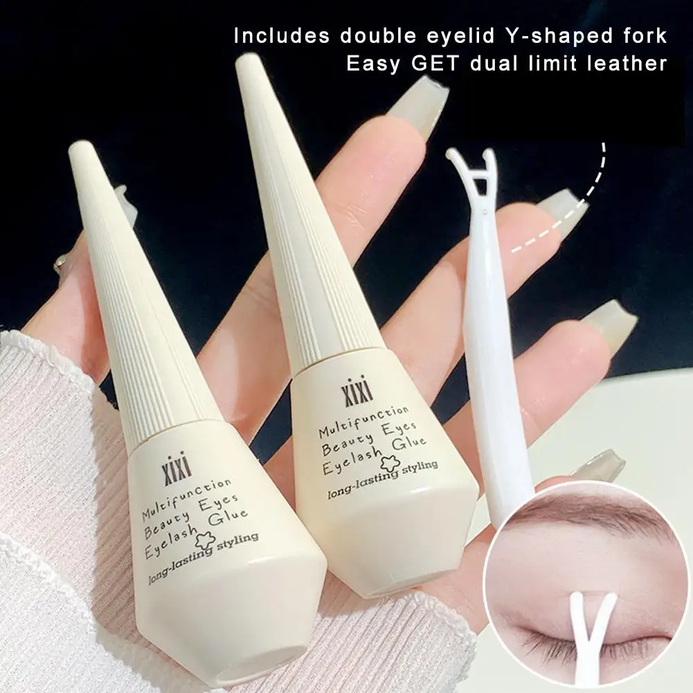 Quick Dry Invisible False Eyelash Glue Styling Transparent Extension Eyelashes Self Adhesive Natural Glue Makeup Waterproof