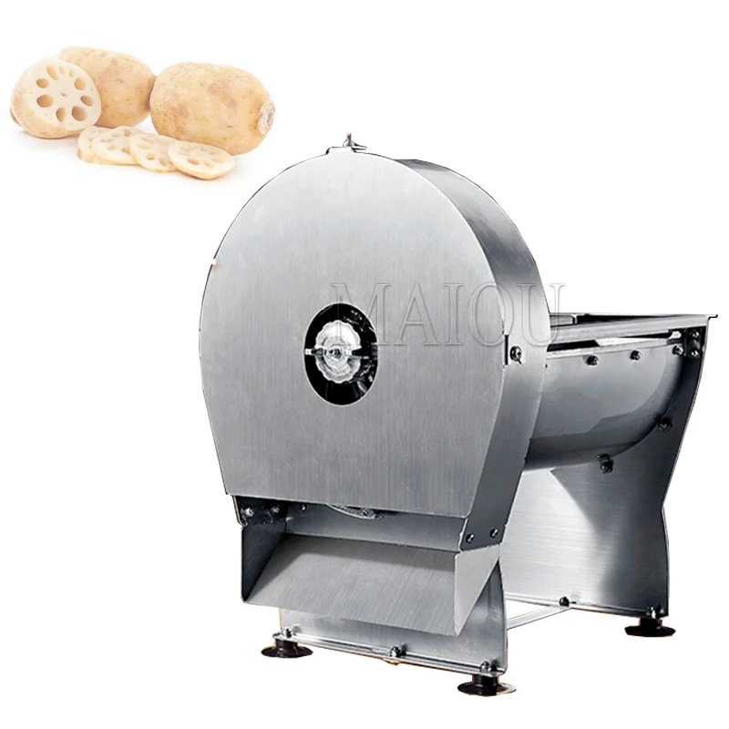 Cortador vegetal multifuncional Corte elétrico de rabanete, Batata frita cortando ferramenta, Cozinha, Comercial